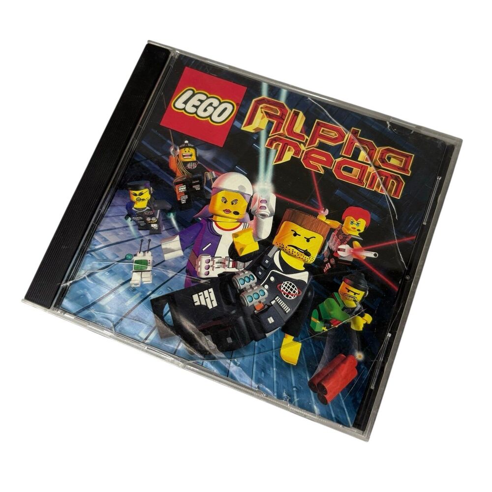 Lego Alpha Team PC CD Rom 2000 Windows 95/98